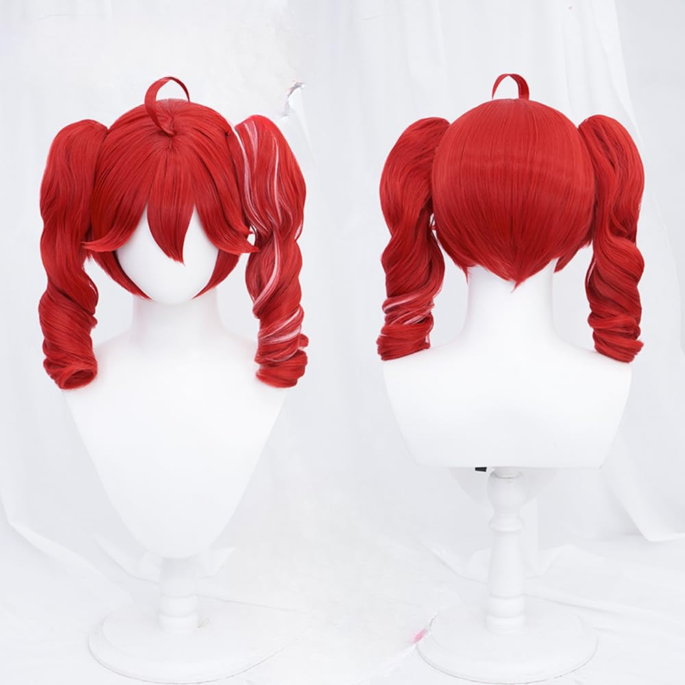 Amazon.co.jp: 重音テト ウィッグ かつら コスプレウィッグ レッド